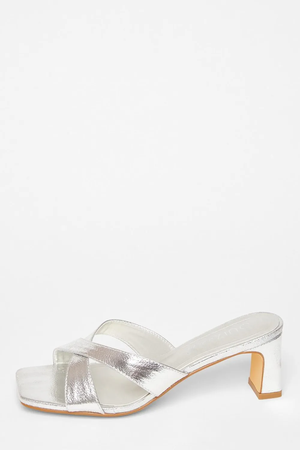 Quiz Wide Fit|Heels>Wide Fit Mule Heels