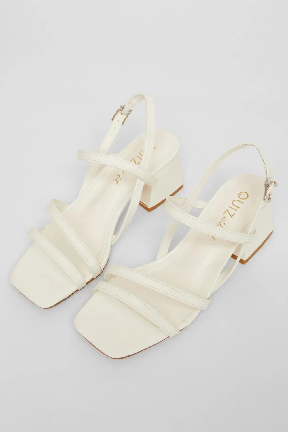 Quiz Wide Fit|Sandals>Wide Fit Slingback Sandal