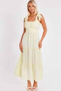Quiz Summer Clothes|Holiday>Crinkle Midaxi Dress