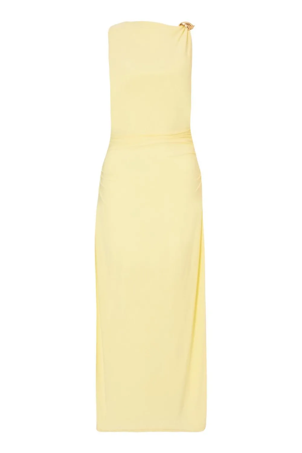 Quiz Day At The Races|Christening Guest>Gold Buckle Midaxi Dress