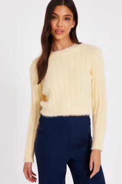 Quiz Day Tops|Crop Tops>Knit Cropped Jumper