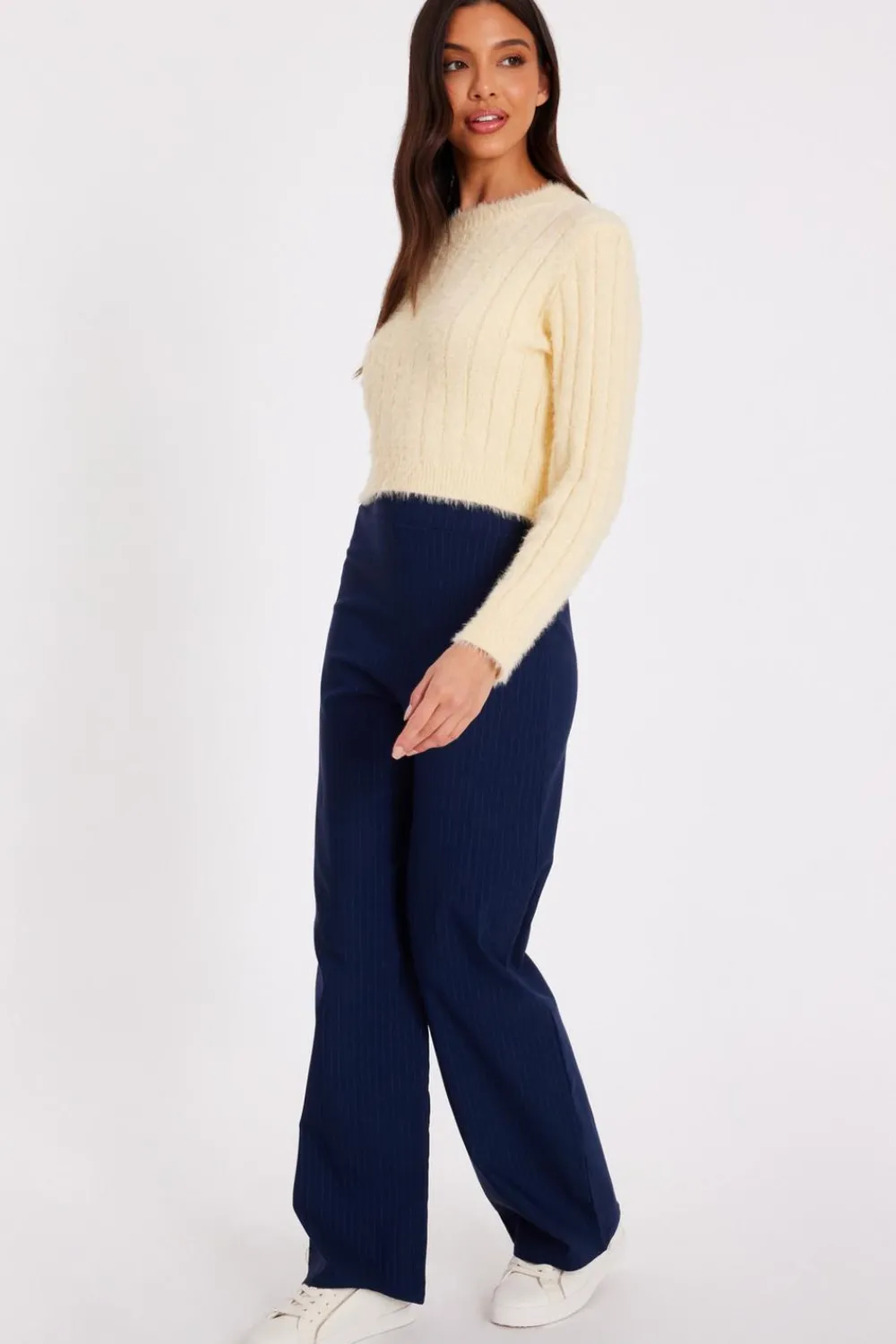 Quiz Day Tops|Crop Tops>Knit Cropped Jumper