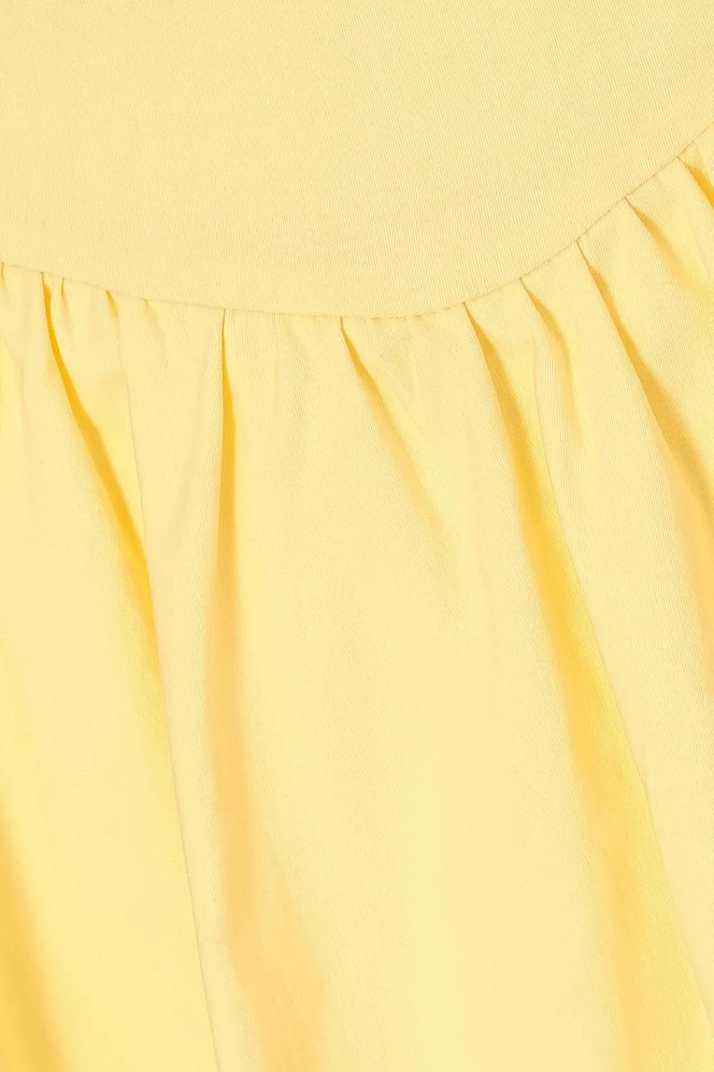 Quiz Summer Clothes|Holiday>Yellow Puff Ball Skater Dress